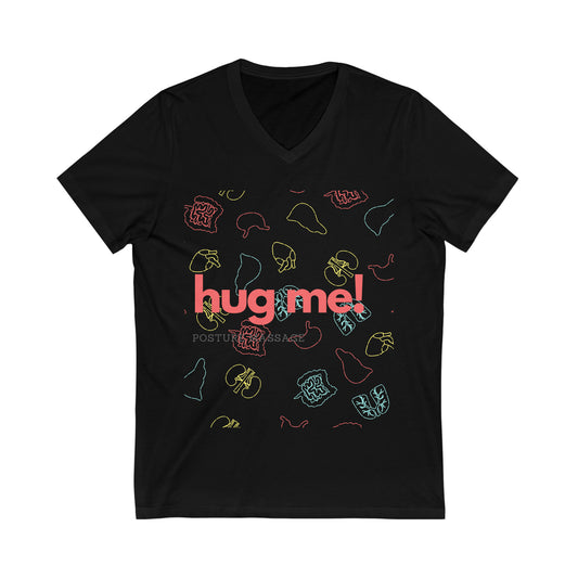 Unisex Jersey Short Sleeve V-Neck Tee